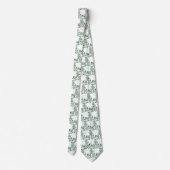 Formal Eucalyptus Neck Ties | Simple and Classic Stropdas (Achterkant)