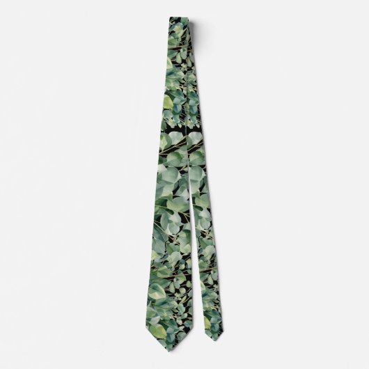 Formal Eucalyptus Neck Ties | Simple and Classic Stropdas (Voorkant)