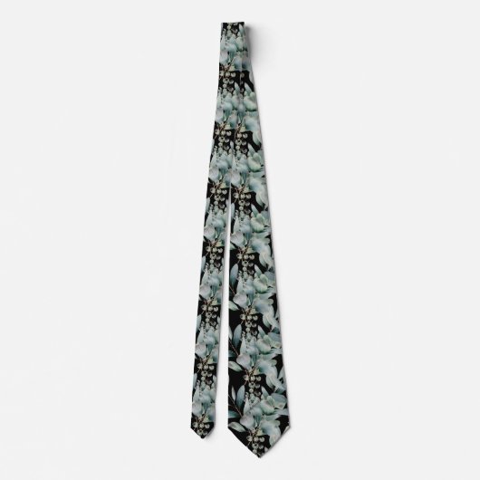 Formal Eucalyptus Neck Ties | Simple and Classic Stropdas (Achterkant)