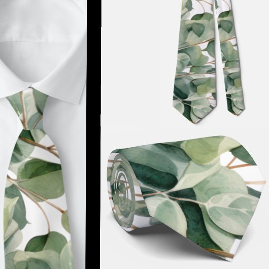Formal Eucalyptus Neck Ties | Simple and Classic Stropdas
