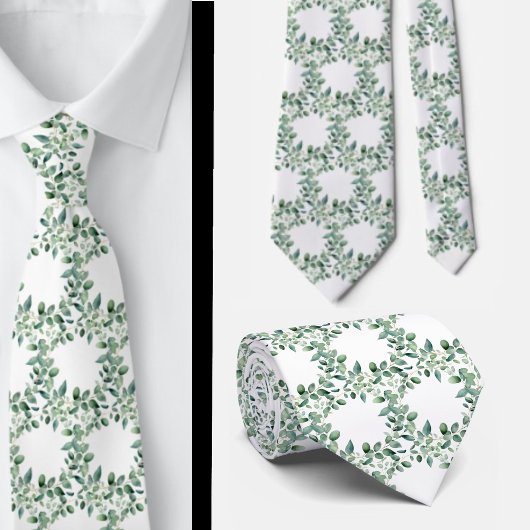 Formal Eucalyptus Neck Ties | Simple and Classic Stropdas