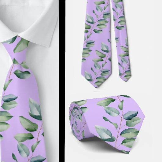 Formal Eucalyptus Neck Ties | Simple and Classic Stropdas