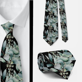 Formal Eucalyptus Neck Ties | Simple and Classic Stropdas