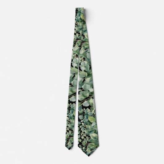 Formal Eucalyptus Neck Ties | Simple and Classic Stropdas (Achterkant)