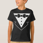 Formal Fun Tuxedo Kids Shirt (Voorkant)