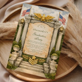 Formal Military Graduation Celebration Kaart