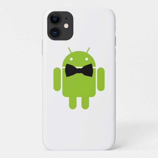 Formal Style Android Robot Icon Case-Mate iPhone Case (Achterkant)