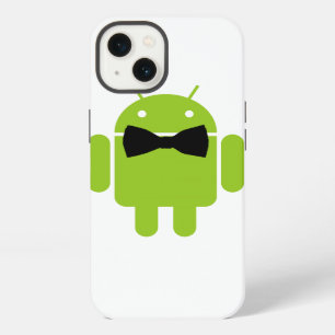 Formal Style Android Robot Icon iPhone 13 Hoesje