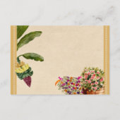 Formal Traditional Wedding Enclosure Card  Informatiekaartje (Achterkant)