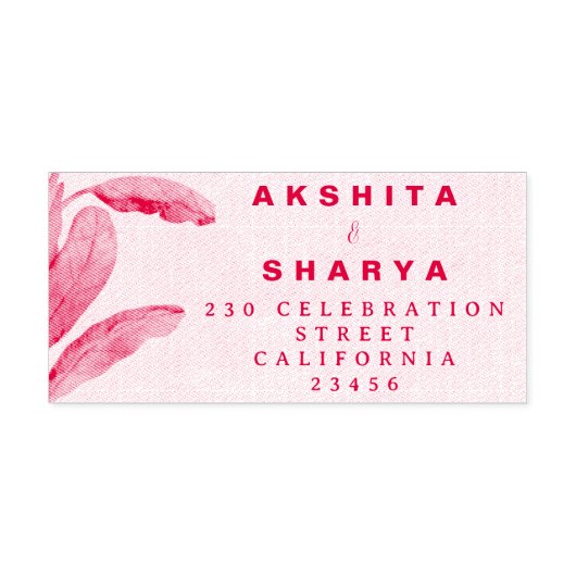 Formal Traditional Wedding Invitation  Zelfinktende Stempel (Design)