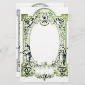  formale Briefpapier banketbakkerswerk (Voorkant / Achterkant)