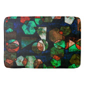 Formas geométricas onregelmatigares e textura defo badmat (Voorkant)