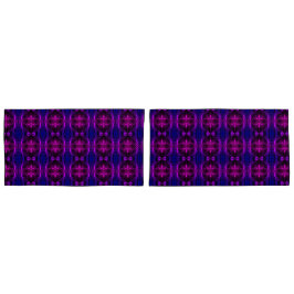 Forma's, "traços rosa flutuam" em fundo azul? kussensloop