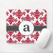 Formeel Damask Monogram Muismat (Met muis)
