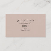 Formeel Draag Boutique - Veathery Wedding Dress Visitekaartje (Achterkant)