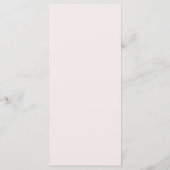 Formeel Elegant Kalligrafie Menu (Achterkant)