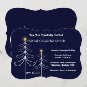 Formeel Kerstfeest voor Bedrijven Kaart (Voorkant / Achterkant)