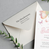 Formeel professioneel retouradres  zelfinktende stempel