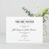 Formeel repetitiediner kaart (Staand voorkant)