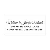 Formeel retouradres zelfinktende stempel (Design)
