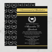 Formeel stapes College High School Afstuderen Kaart (Voorkant / Achterkant)