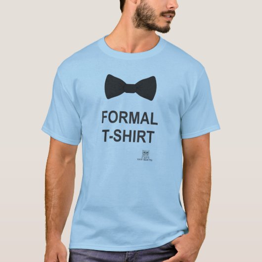 Formeel T-shirt met Stropdas (Voorkant)