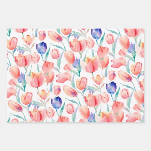 Formeel verpakkingspapier van 3 vellen (Voorkant 2)