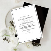 Formeel zwart en wit, klassieke vorm van het hands kaart