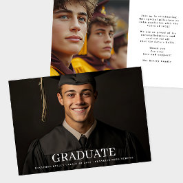 Formele 2 Fototypografie Afstuderen aankondiging