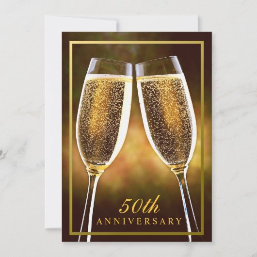 Formele 50e Jubileum Uitnodiging (Voorkant)