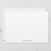 Formele 50e verjaardag Uitnodigingen (Achterkant)