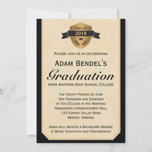 Formele aankondigingen van de parkgradiënt (Voorkant)