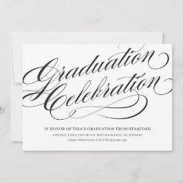 Formele afstudeerpartij kaart