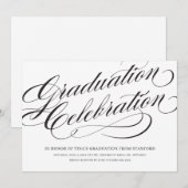 Formele afstudeerpartij kaart (Voorkant / Achterkant)