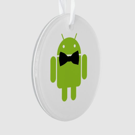 Formele Android Robot Ornament (voorkant)