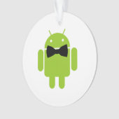 Formele Android Robot Ornament (voorkant)