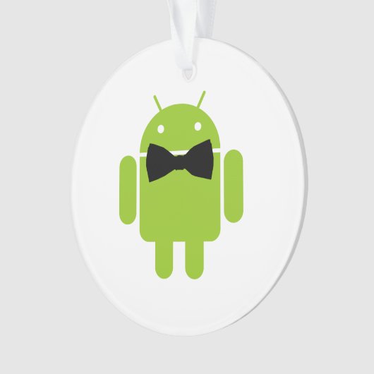 Formele Android Robot Ornament (voorkant)