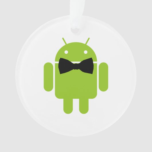 Formele Android Robot Ornament (voorkant)