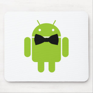 Formele Android Robot Pictogram Grafisch Muismat