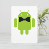 Formele Atire Green Android Robot (Staand voorkant)