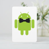 Formele Atire Green Android Robot (Staand voorkant)