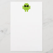 Formele Atire Green Android Robot Briefpapier (Voorkant)