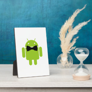 Formele Atire Green Android Robot Fotoplaat