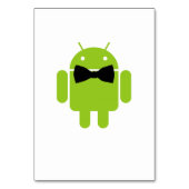 Formele Atire Green Android Robot Kaart (Voorkant)