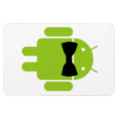 Formele Atire Green Android Robot Magneet (Horizontaal)