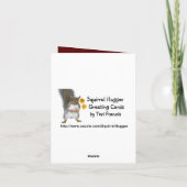 Formele bedankkaarten - Goud en Bourgogne Bedankkaart (Achterkant)