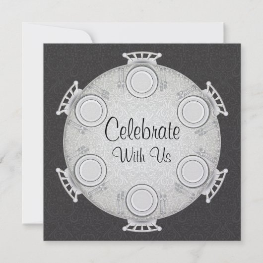 Formele binnenuitnodiging kaart (Voorkant)