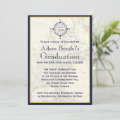 Formele blauwe kaarten van de Compass Graducement  (Staand voorkant)