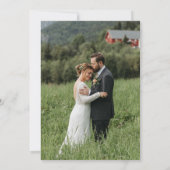 Formele bloem Initialen Wapen Huwelijk (Achterkant)