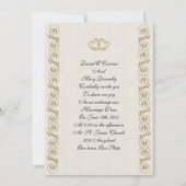 Formele bruiloft uitnodiging (Voorkant)